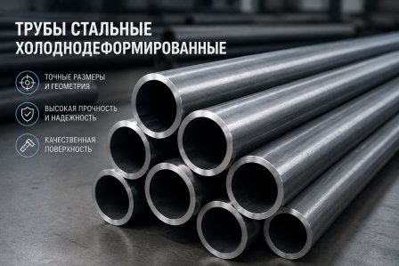 Труби сталеві холоднодеформовані: особливості, переваги та застосування